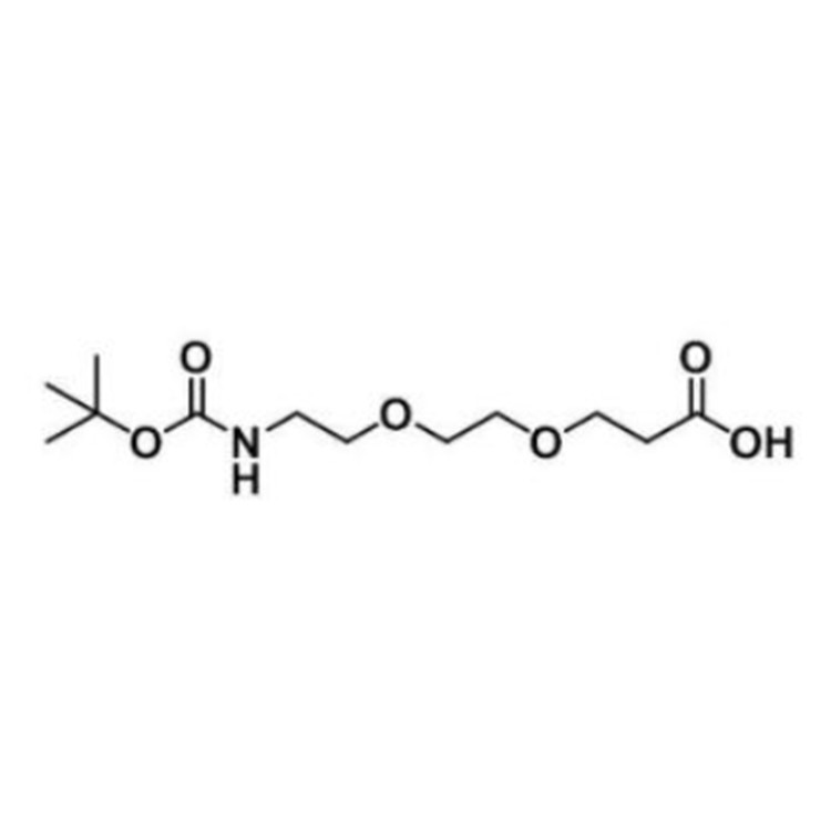 t-Boc-N-amido-PEG2-acid，Boc-NH-PEG2-CH2CH2COOH